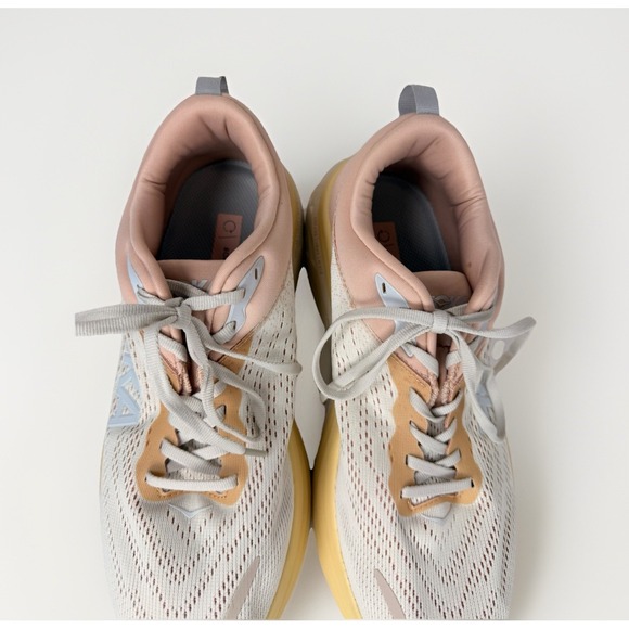 HOKA Bondi 8 Men's 9.5 D US Shifting Sand 1123202 SSEG Athletic Running Shoes - Picture 4 of 11